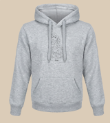 Pudel Outline Bluza z kapturem