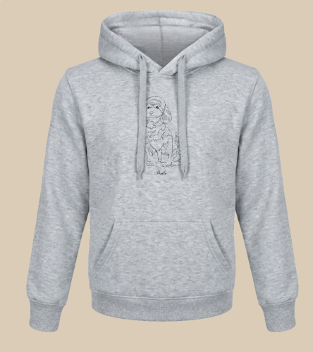 Pudel Outline Bluza z kapturem
