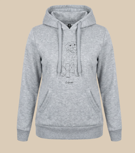 Labrador Outline Bluza z kapturem