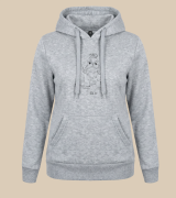 Shih Tzu Outline Bluza z kapturem