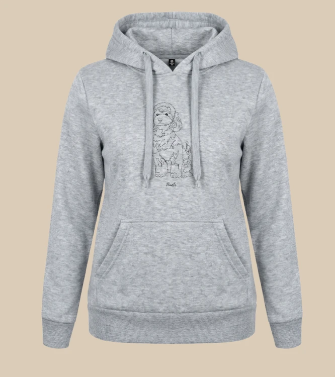 Pudel Outline Bluza z kapturem