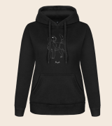 Beagle Outline Bluza z kapturem