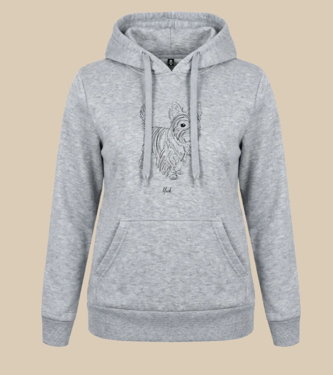 York Outline Bluza z kapturem