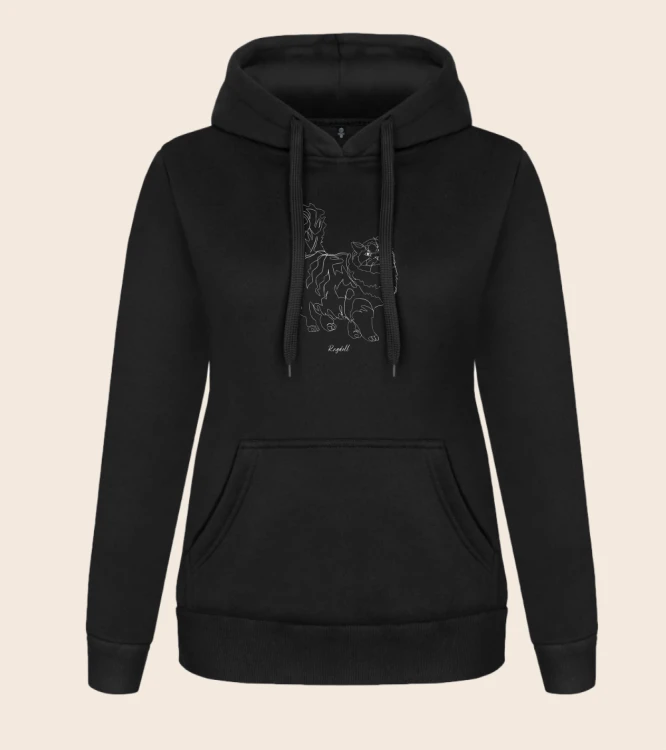 Ragdoll Outline Bluza z kapturem