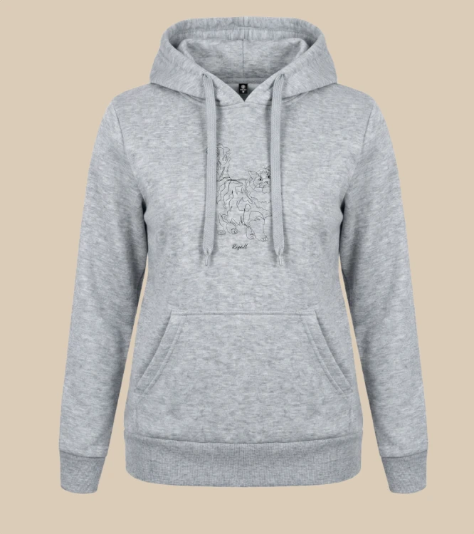 Ragdoll Outline Bluza z kapturem