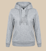 Bengalski Outline Bluza z kapturem