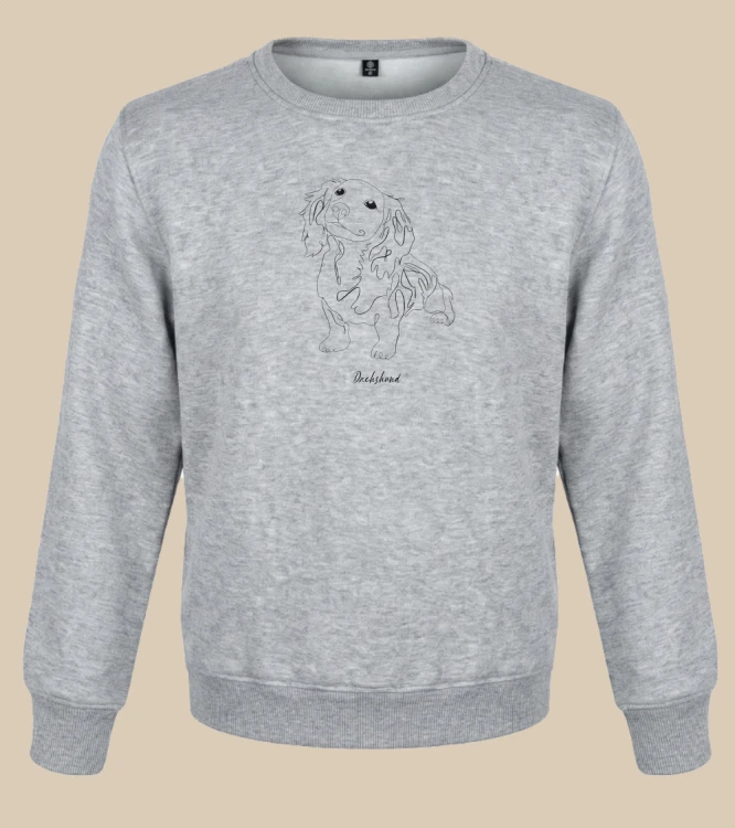 Jamnik Outline Bluza unisex