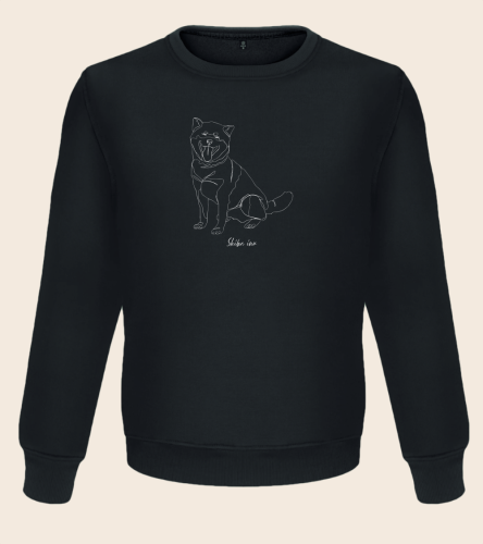 Shiba Inu Outline Bluza unisex
