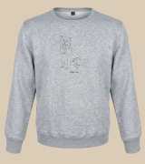 Shiba Inu Outline Bluza unisex
