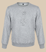 Labrador Outline Bluza unisex