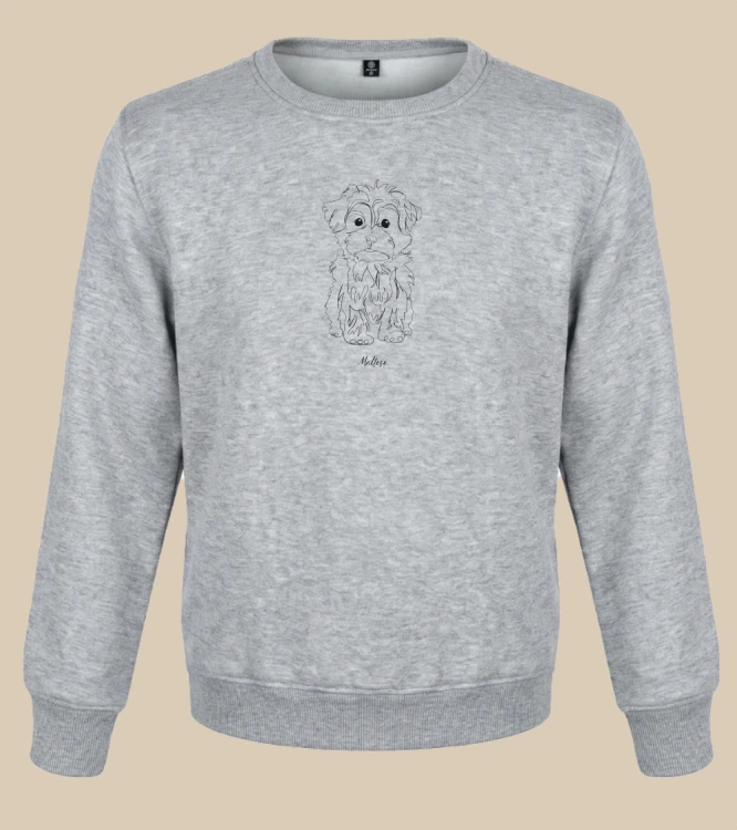Maltańczyk Outline Bluza unisex