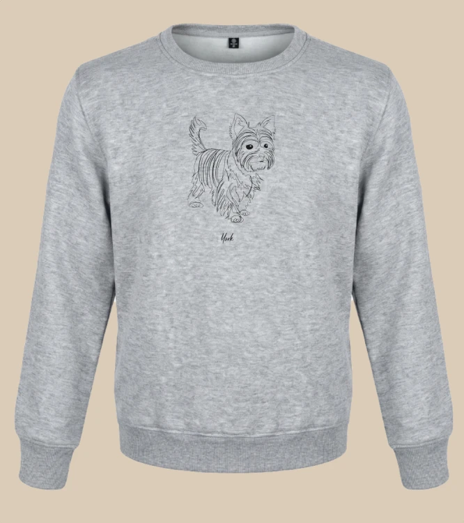 York Outline Bluza unisex