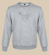 Cavalier Outline Bluza unisex