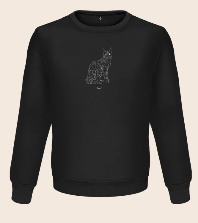 Bengalski Outline Bluza unisex