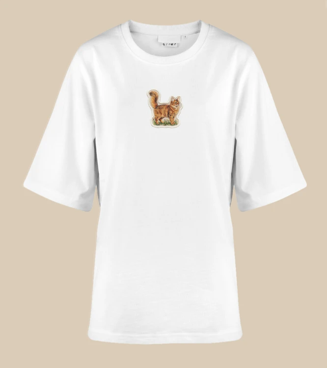 Somalijski Naszywka T-shirt oversize