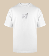 Maltańczyk Naszywka T-shirt oversize