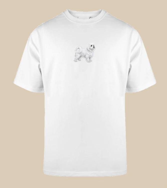 Maltańczyk Naszywka T-shirt oversize