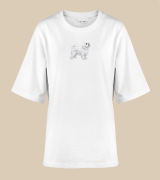 Maltańczyk Naszywka T-shirt oversize
