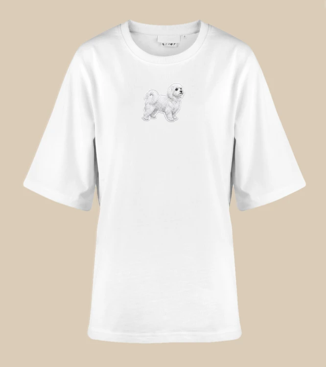 Maltańczyk Naszywka T-shirt oversize
