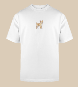 Chihuahua Naszywka T-shirt oversize