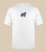 Brytyjski Krótkowłosy Naszywka T-shirt oversize