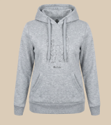 Czarny Kot Outline Bluza z kapturem