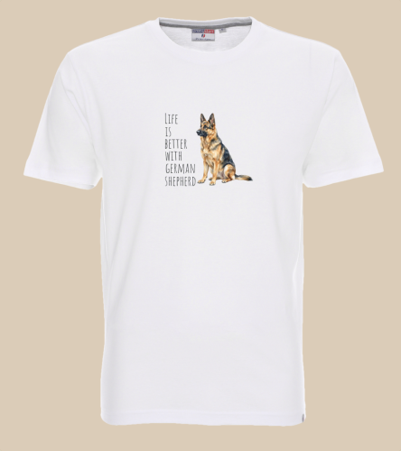 Life Is Better With Owczarek Niemiecki T-shirt