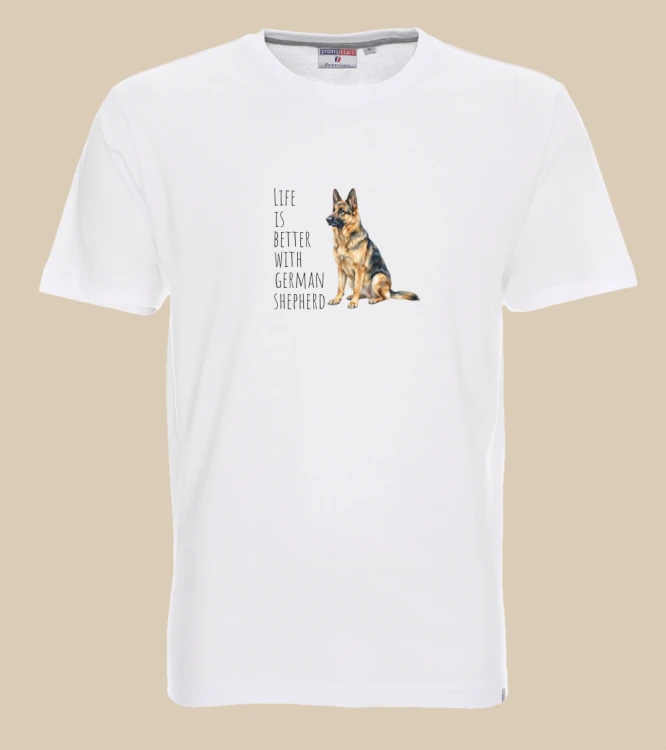 Life Is Better With Owczarek Niemiecki T-shirt