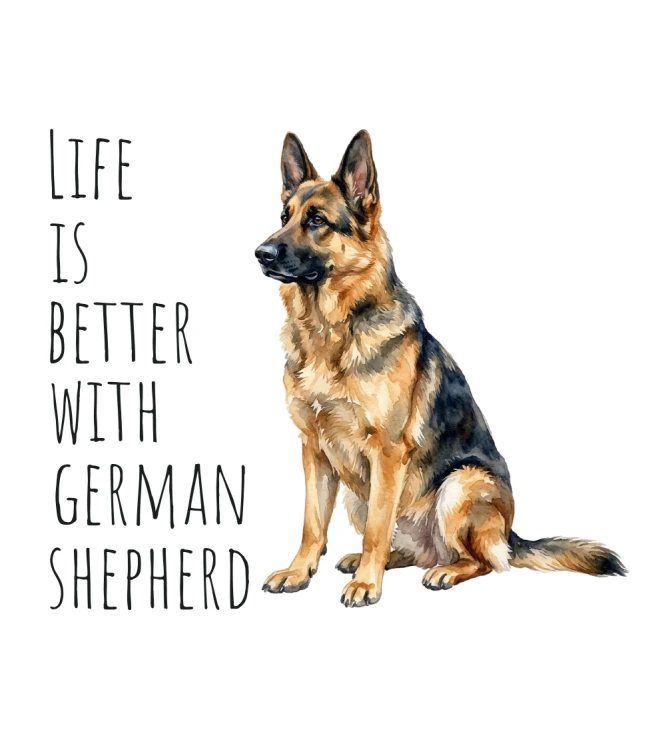 Life Is Better With Owczarek Niemiecki T-shirt
