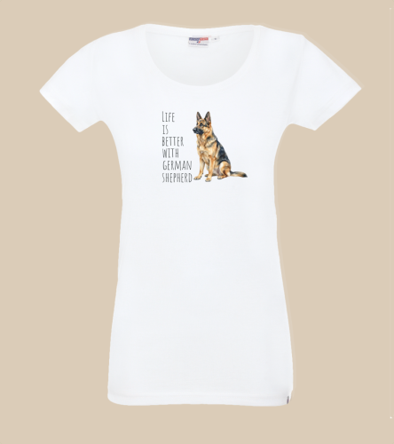 Life Is Better With Owczarek Niemiecki T-shirt