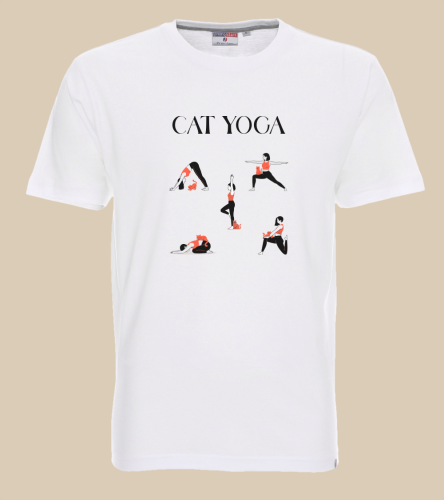 Cat Yoga T-shirt