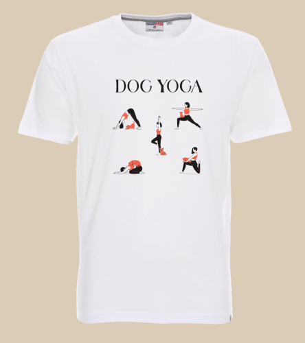Dog Yoga T-shirt