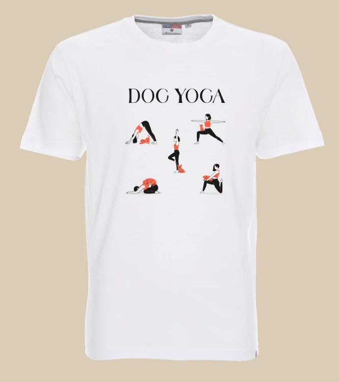 Dog Yoga T-shirt
