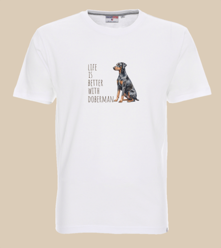Life Is Better With Doberman