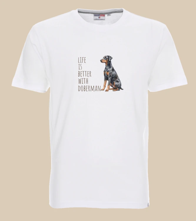 Life Is Better With Doberman