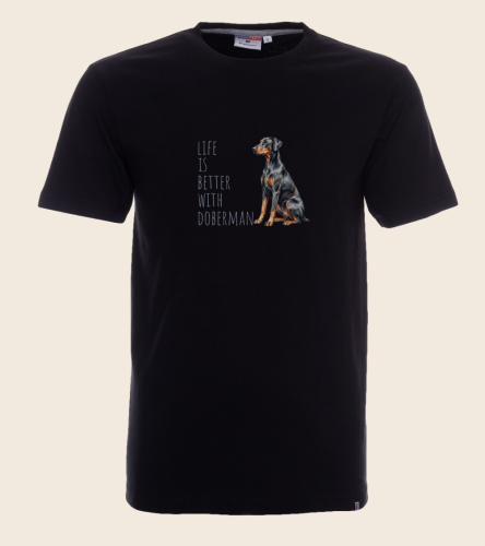 Life Is Better With Doberman