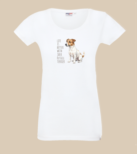 Life Is Better With Jack Russell Terrier T-shirt