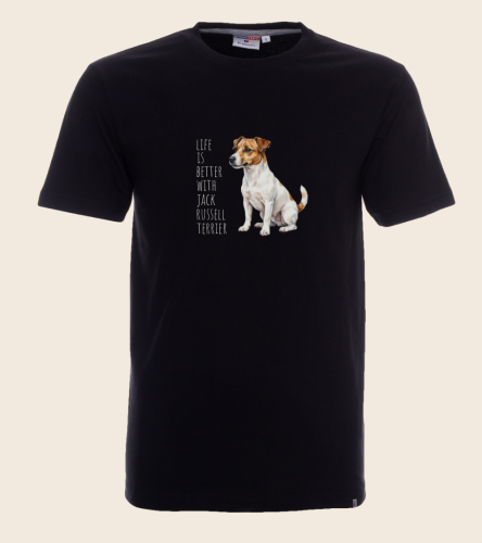 Life Is Better With Jack Russell Terrier T-shirt