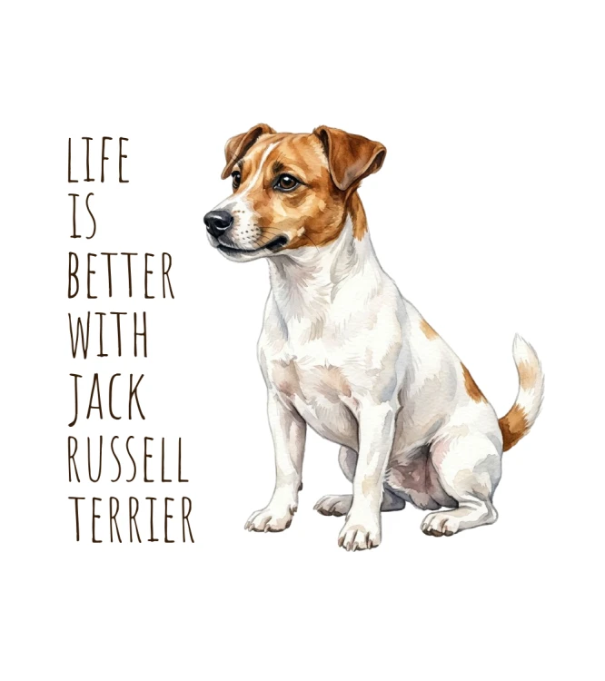 Life Is Better With Jack Russell Terrier T-shirt