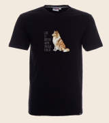 Life Is Better With Owczarek Szkocki Długowłosy T-shirt