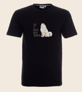 Life Is Better With Samojed T-shirt