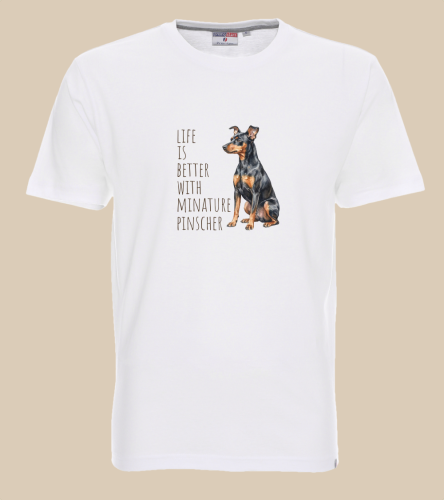 Life Is Better With Pinczer Miniaturowy T-shirt