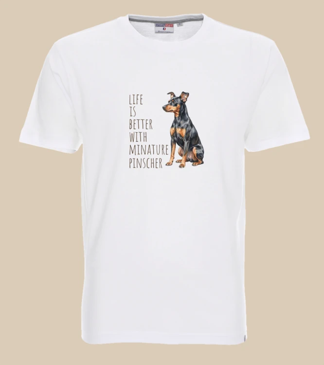 Life Is Better With Pinczer Miniaturowy T-shirt