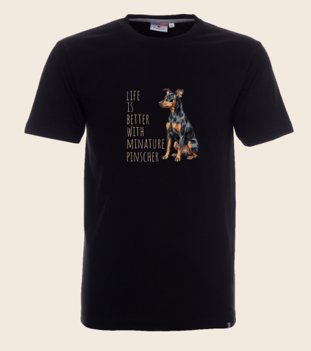 Life Is Better With Pinczer Miniaturowy T-shirt