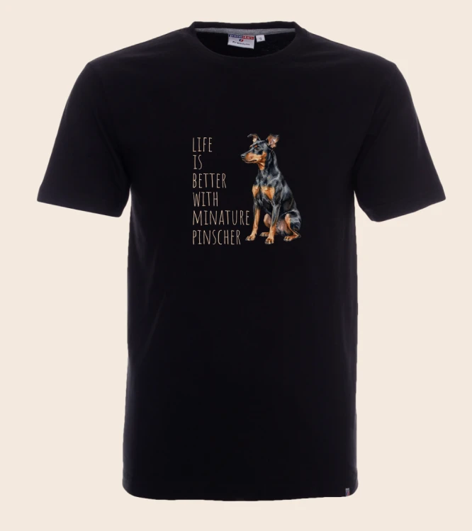 Life Is Better With Pinczer Miniaturowy T-shirt