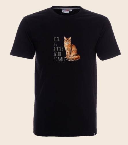 Life Is Better With Kot Somalijski T-shirt