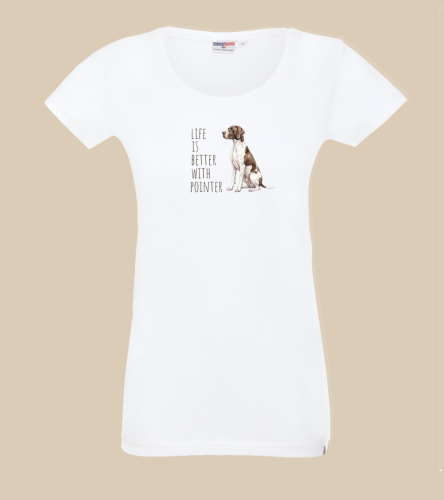 Life Is Better With Wyżeł T-shirt
