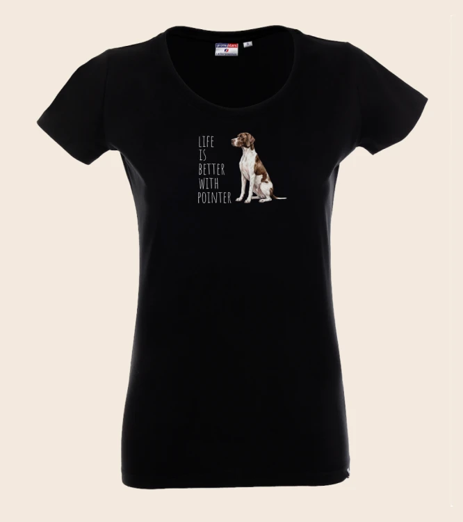 Life Is Better With Wyżeł T-shirt