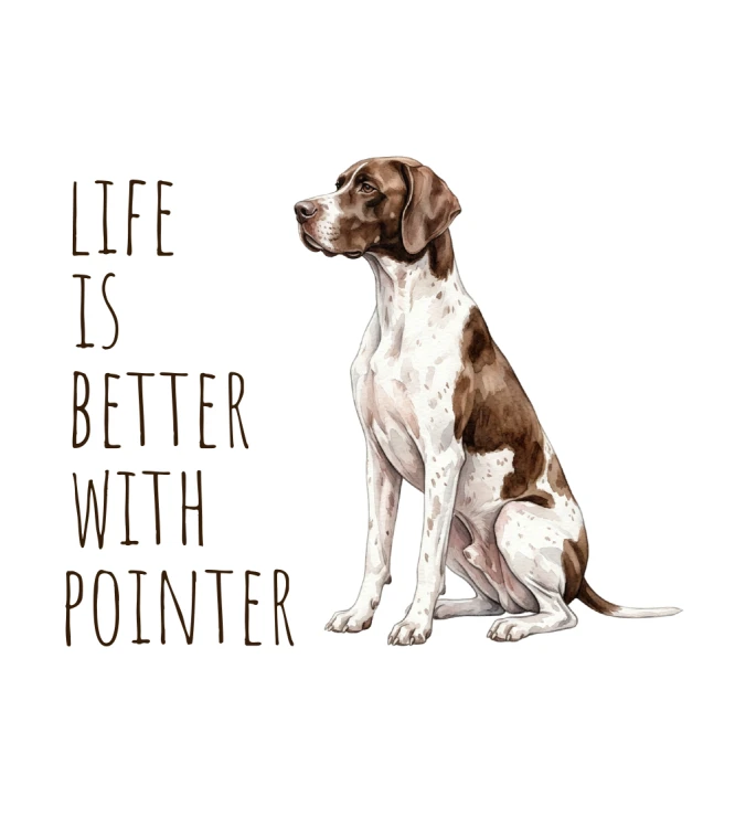 Life Is Better With Wyżeł T-shirt