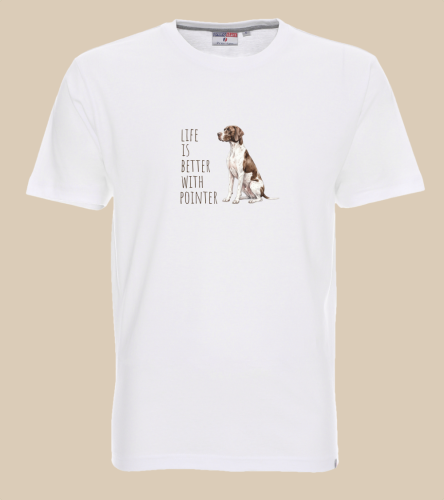 Life Is Better With Wyżeł T-shirt